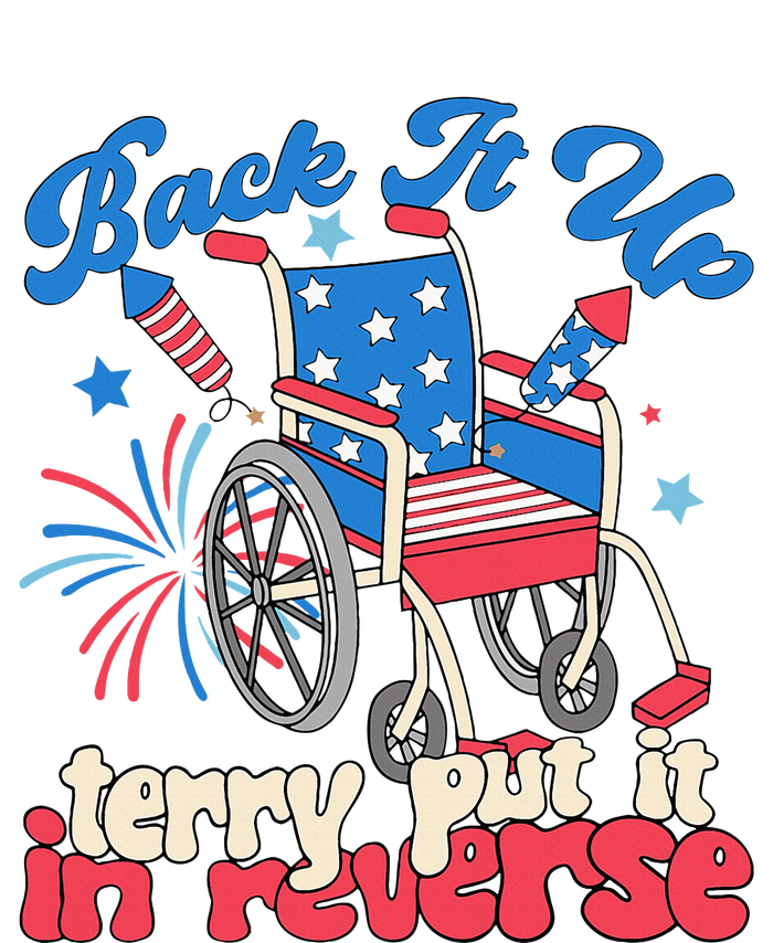 Back It Up Terry Put It In Reverse Firework 4th Of July Kids Hoodie