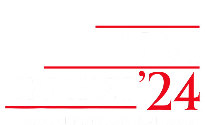 Usa Cricket 24 Make Cricket American Again T-Shirt