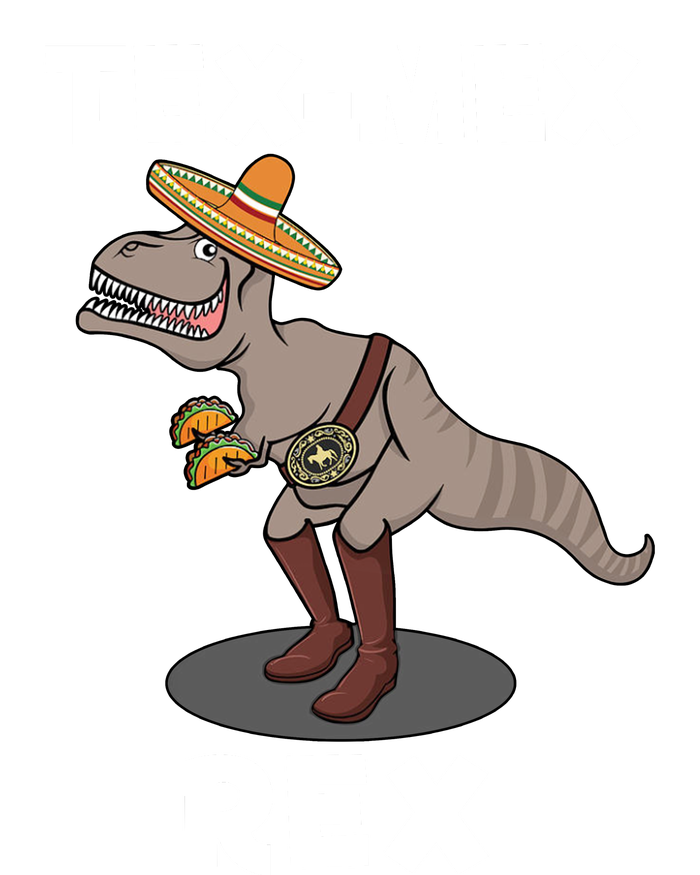 Tex Mex Rex Texas Mexican Cowboy Tyrannosaurus Dinosaur Hoodie