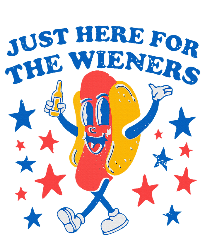 Hotdog IM Just Here For The Wieners Kids Long Sleeve Shirt