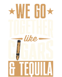 We Go Together Like Cigars And Tequila Matching Couple Gift T-Shirt