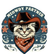 Cat Cowboy Funny Mashup Meowdy Partner Western Countries Toddler Fine Jersey T-Shirt