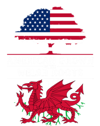 American Grown With Welsh Roots Wales Gift Long Sleeve Shirt