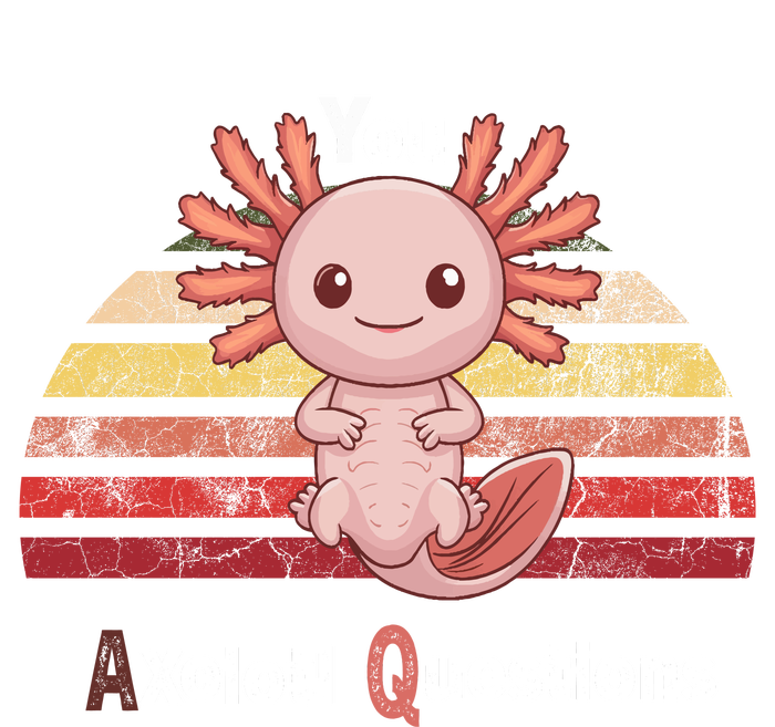 Axolotl Questions Long Sleeve Pajama Set