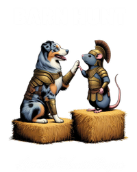 Barn Hunt Lover Cute Warrior Rat And Blue Merle Aussie Dog Gift T-Shirt