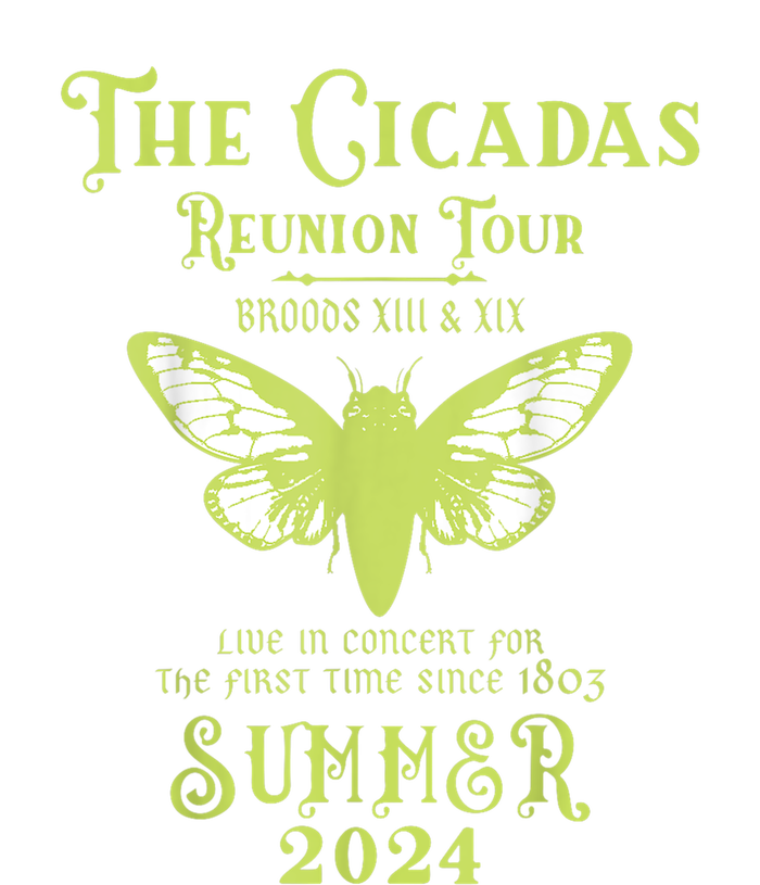 Cicada Concert Fest Lover The Cicada Reunion U.S Tours 2024 Gift USA-Made Doggie Bandana