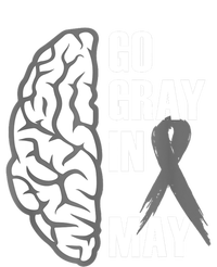 Go Gray In May Brain Cancer Awareness Gift Tie-Dye T-Shirt