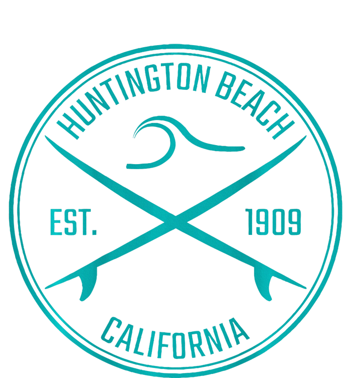 Huntington Beach California Surfer Womens California Wash Sweatshirt