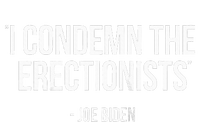 Joe Biden Political Satire Condemn Erectionists Trump 2024 Baseball Kids Hoodie