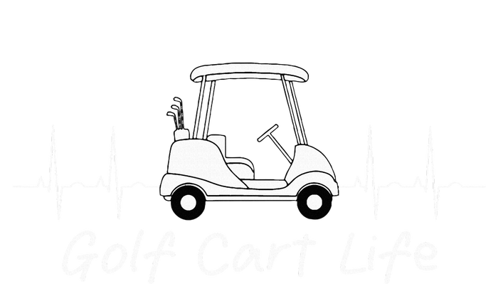 Golf Cart Life Funny Joke Parody Golfing Golfer Pajama Set