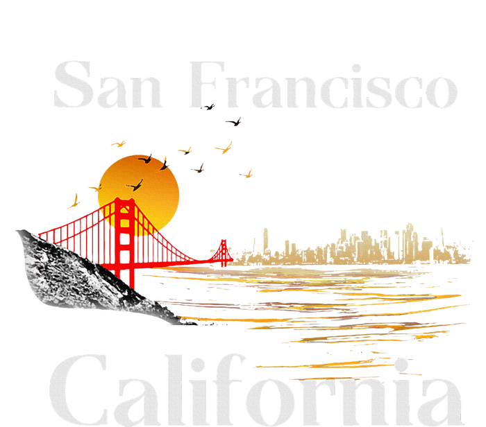 San Francisco California Cityscape Tank Top