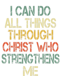 Christian I Can Do All Things Through Christ Love Jesus Womens Funnel Neck Pullover Hood