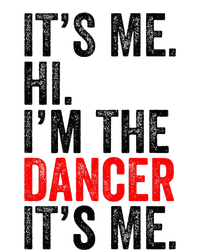 ItS Me Hi IM The Dancer ItS Me Retro Crop Fleece Hoodie