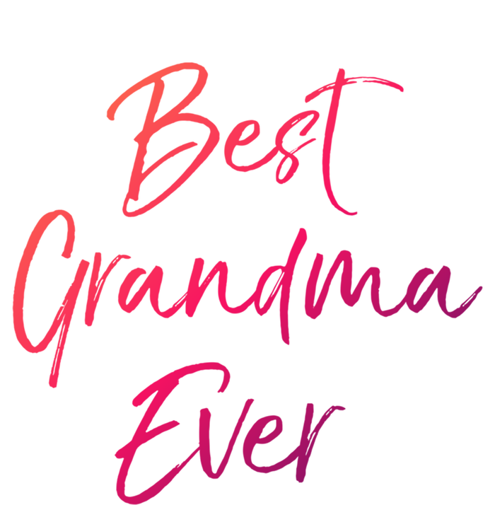 Cute New Grandmother Gift From Grand Best Grandma Ever Gift Kids T-Shirt