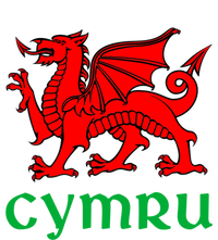 Cymru Welsh Pride Gift Red Dragon Of Wales Flag Funny Gift T-Shirt