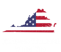 Distressed Patriotic Usa Flag Thomas Terrace Virginia Gift Poster