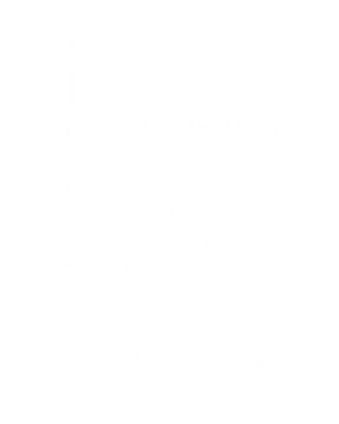 Fly First Love Yourself: Enjoy Music Cute Monkey Cute Gift Zip Tote Bag