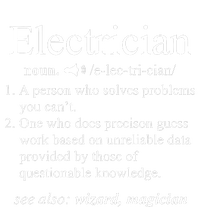 Funny Electrician Definition Electrical Engineer Gift Women's T-Shirt