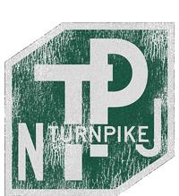 Distressed New Jersey Turnpike State Road Sign T-Shirt