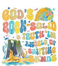 GodS Rock Solid Breaker Rock Beach Vbs 2024 Christian Button