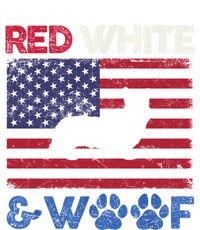 Red White And Woof Cardigan Welsh Corgi Dog Us Flag Meaningful Gift T-Shirt