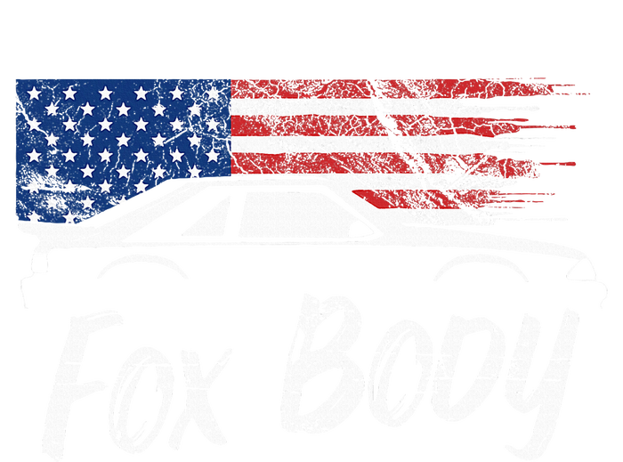 Foxbody 5.0 American Flag Stang Muscle Car Infant Baby Jersey Bodysuit