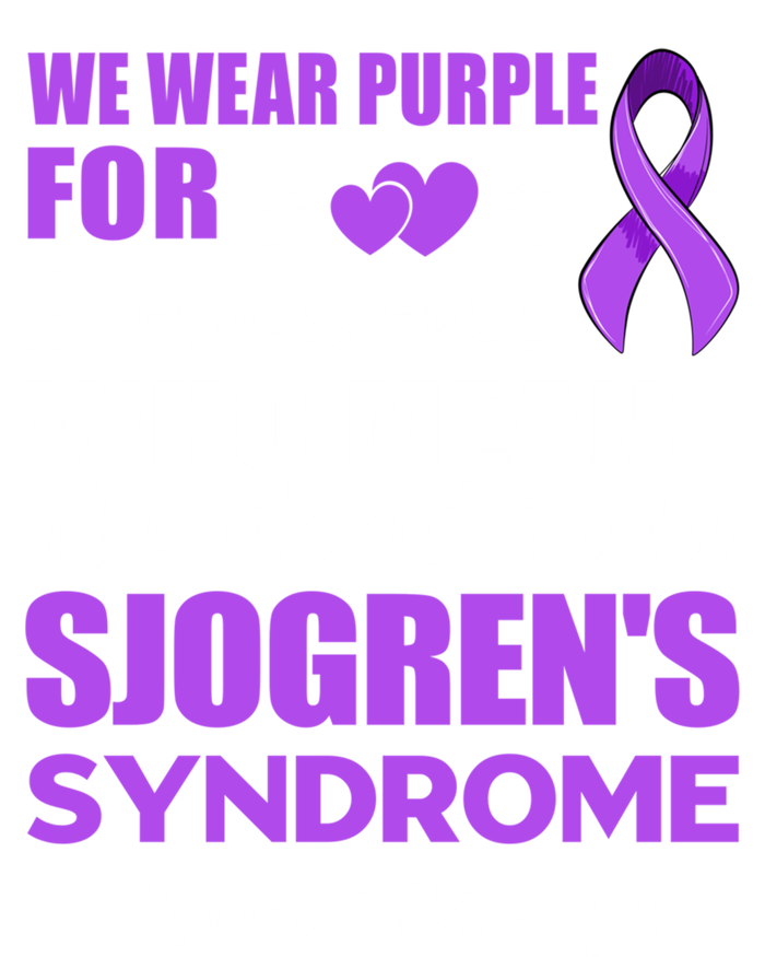 SjogrenS Syndrome Awareness Gift Family Support Sjogren Great Gift Tie-Dye Long Sleeve Shirt