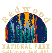 Redwood National Park California Retro Vintage Camping Gifts T-Shirt