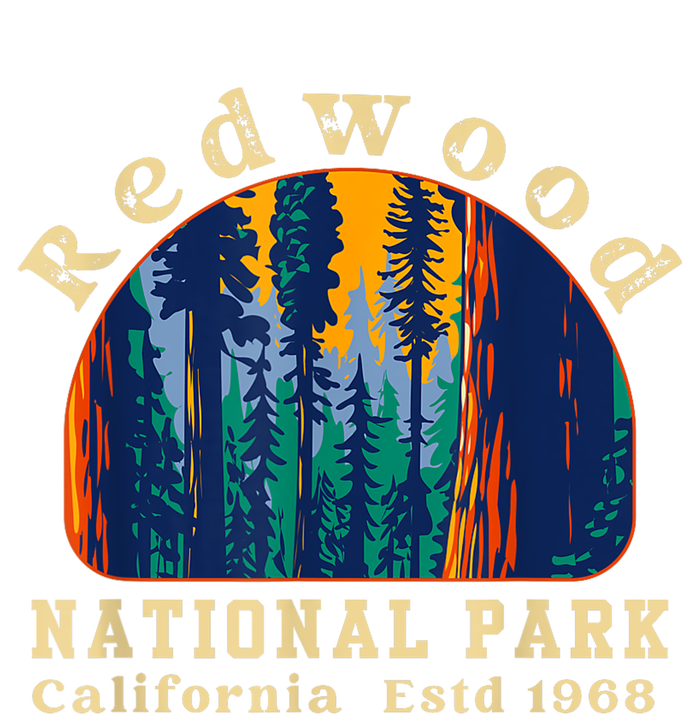 Redwood National Park California Retro Vintage Camping Gifts T-Shirt