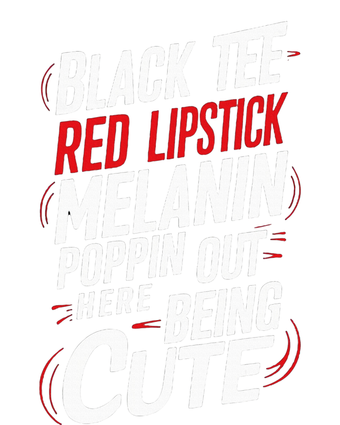 Juneteenth Woman Black Red Lipstick Melanin Tote Bag