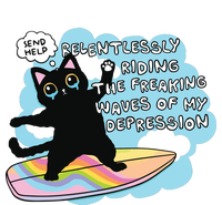 Depressed Black Cat T-Shirt