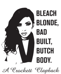 Jasmine Crockett Bleach Blonde Bad Built Butch Body Tall Long Sleeve T-Shirt