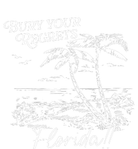 Bury Your Regrets Florida Summer Retro Wool Snapback Cap