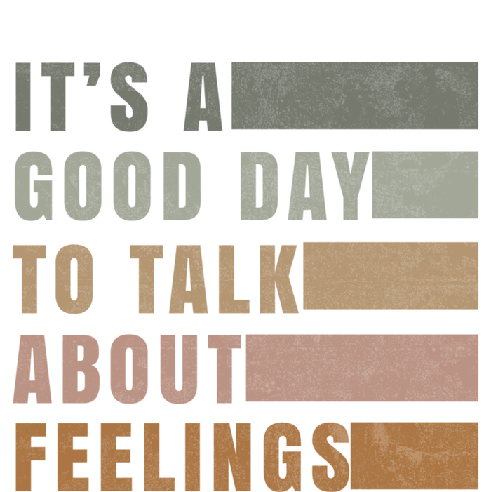 ItS A Good Day To Talk About Feelings Tal Stability Cool Gift Short Acrylic Beanie