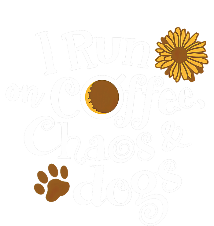 I Run On Coffee Chaos And Dogs Toddler Long Sleeve Shirt