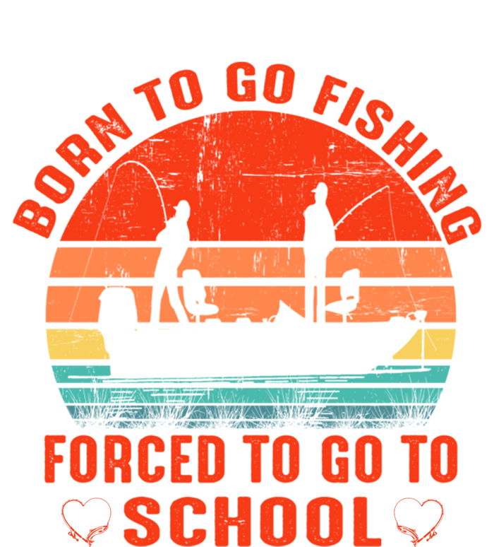 Cute Gift Born To Go Fishing Bass Fish Fisherman T-Shirt