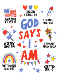 God Says I Am July 4th Christian Bible Verse T-Shirt