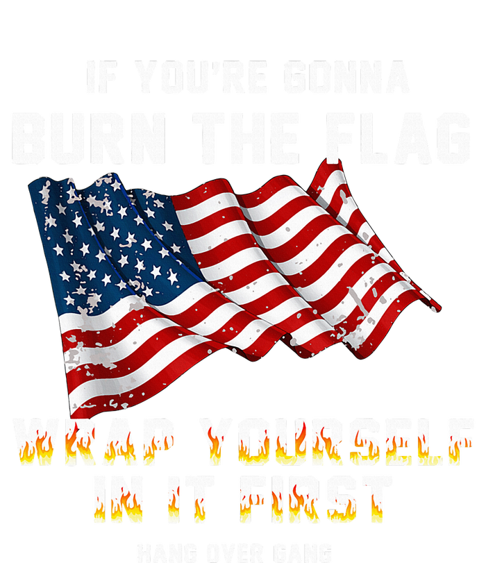 If You’Re Gonna Burn The Flag Wrap Yourself In It First PosiCharge Competitor Tank