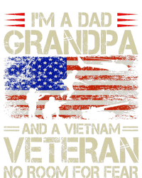 IM A Dad Grandpa And Vietnam Veteran Us Flag Papa T-Shirt