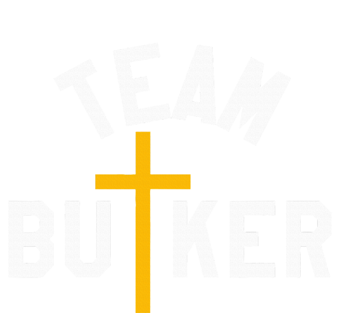 Team Butker Surname Christianity Cross Family Name Cropped Pullover Crew