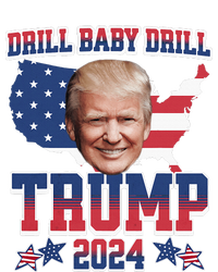 Trump 2024 Drill Baby Drill Us Flag Republican 4th Of July Baby Bodysuit