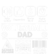 Volleyball Dad Funny Contents Of Sports Father T-Shirt