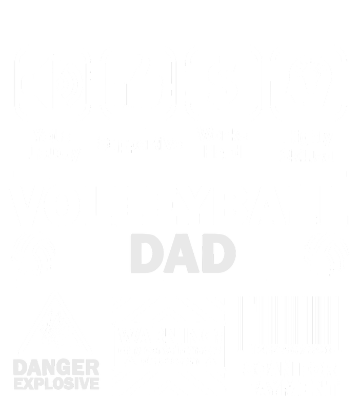 Volleyball Dad Funny Contents Of Sports Father T-Shirt