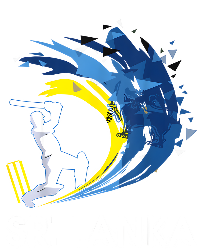 Sri Lanka Cricket 2024 Sri Lankan Cricket Jersey Women's Crop Top Tee