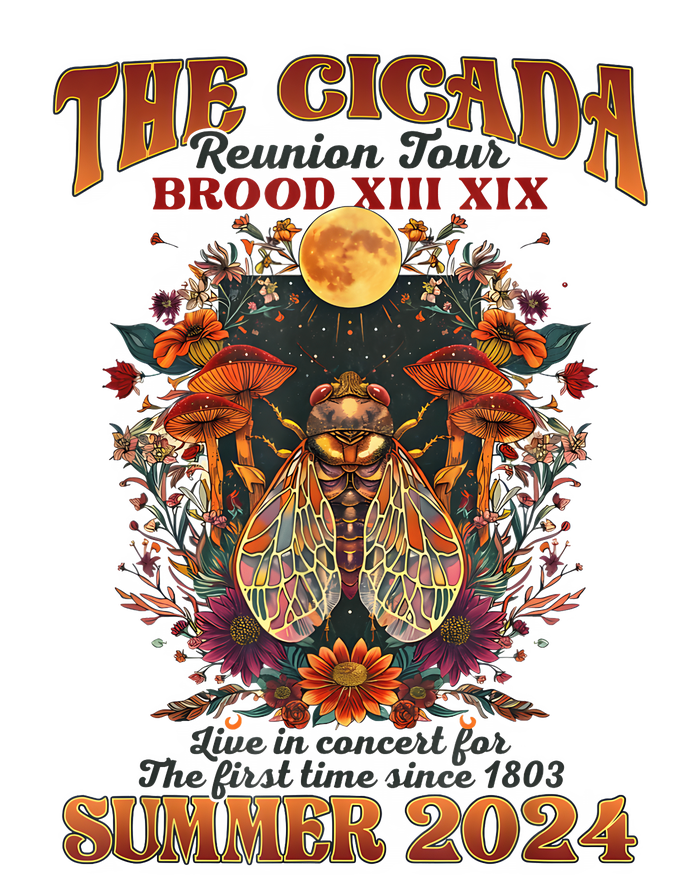 The Cicada Reunion 2024 Cicada Concert T-Shirt