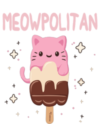 Meowpolitan Neapolitan Ice Cream Cute Gift Women's Tri-Blend 3/4-Sleeve Raglan Shirt