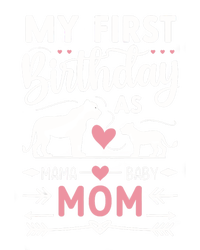 Mom And Lioness And Cub My First Birthday As A Mom Gift Long Sleeve Shirt