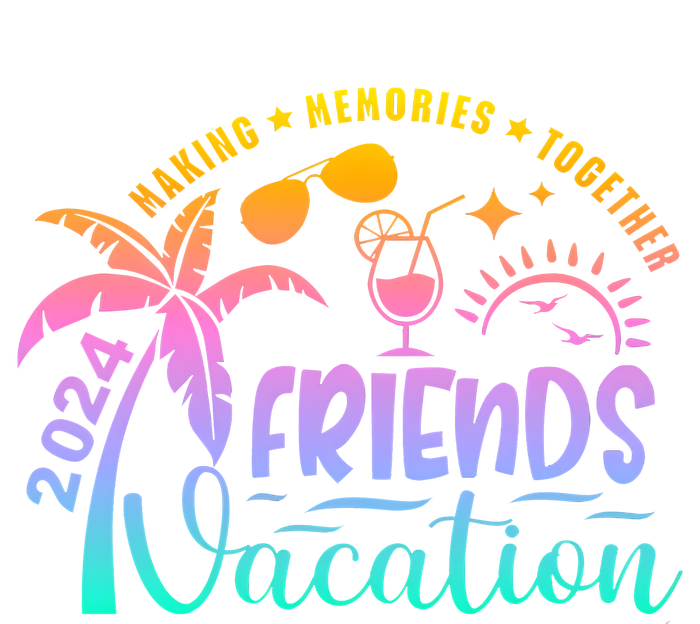 Friends Vacation 2024 Making Memories Together T-Shirt