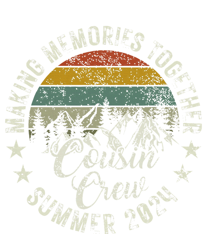 Cousin Crew 2024 Summer Vacation Beach Family Trips Matching T-Shirt