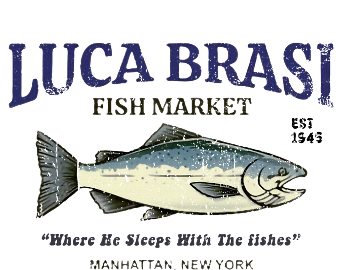 Luca Brasi Fish Market The Godfather Est 1945 Fishing T-Shirt